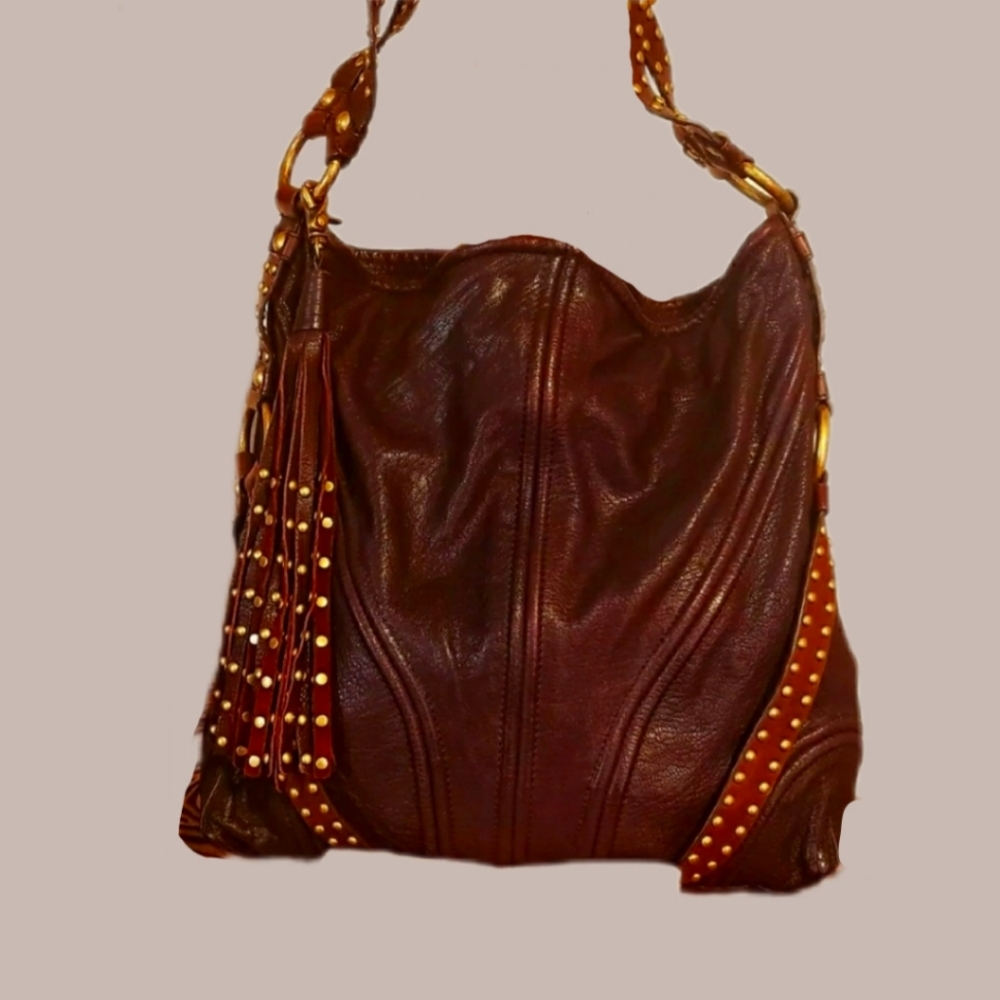 BOTKIER BOMBAY- Glazed OXY/BRN GOAT LTR Handbag